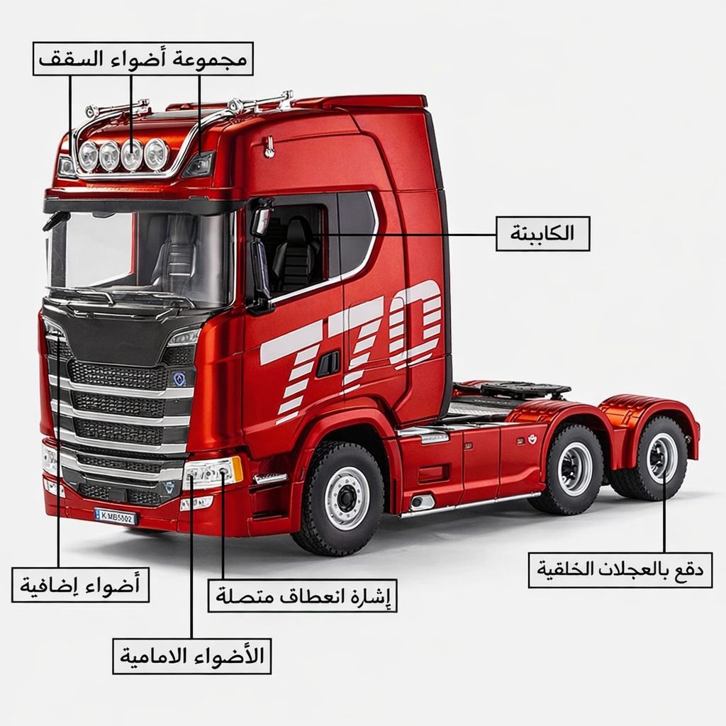 مجسم سكانيا ب ريموت(جهاز تحكم عن بعد)